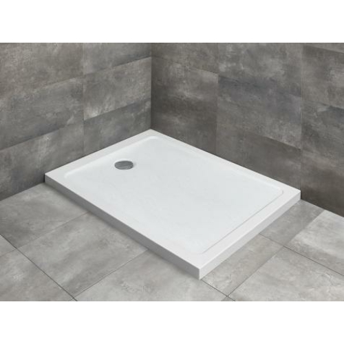 Radaway Doros Stone F 100x80 fehér zuhanytálca ajándék szifonnal