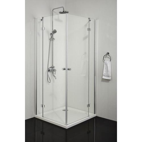 Sanotechnik Smartflex sarokkabin két nyílóajtóval; 80x80 cm