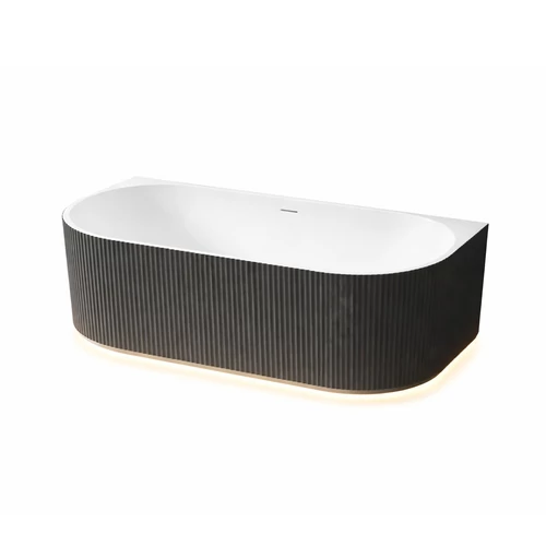 Wellis Calabria Slim Linear 170 Black