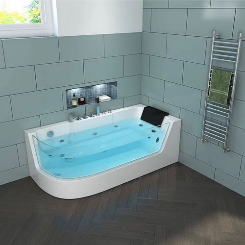 HOME Bath CARICA Fényterápiás pezsgőfürdő - 170 x 180 cm