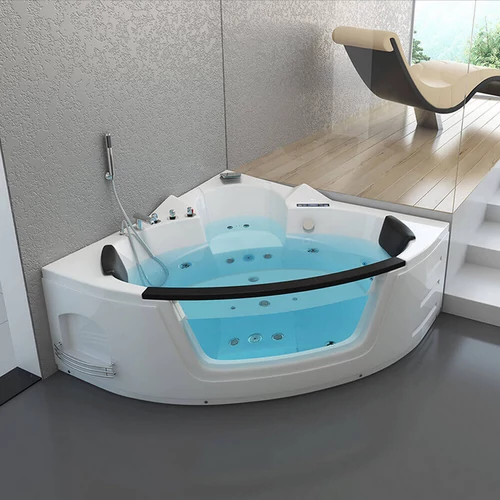 HOME Bath LAGUNA L Fényterápiás pezsgőfürdő - 157 x 157 cm