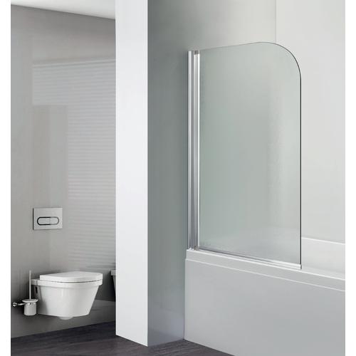 Aqualife HX-112C Kádparaván, 75x130 cm, átlátszó üveggel