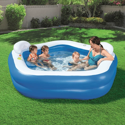 Bestway Family Fun felfújható gyerek medence 213 x 207 x 69 cm