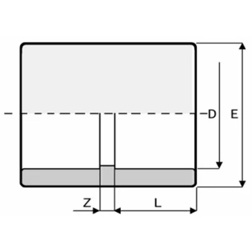 PVC Karmantyú D63