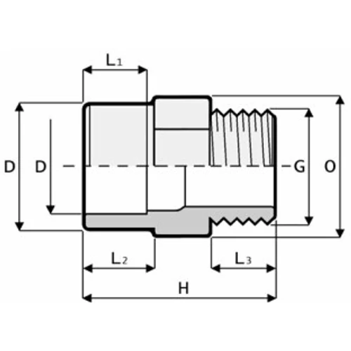 PVC KM Karmantyú D50