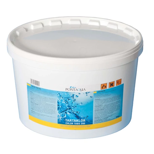 Tartaklór lassan oldódó 200 g-os klórtabletta 10 kg