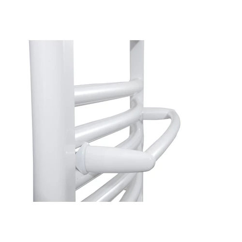 Aqualine törölközőtartó egyenes radiátorra, 50cm, fehér
