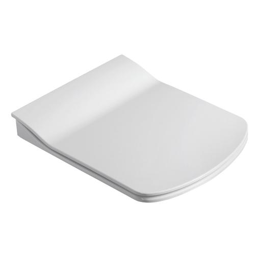 GLANC WC-ülőke, Slim soft close, duroplast, fehér