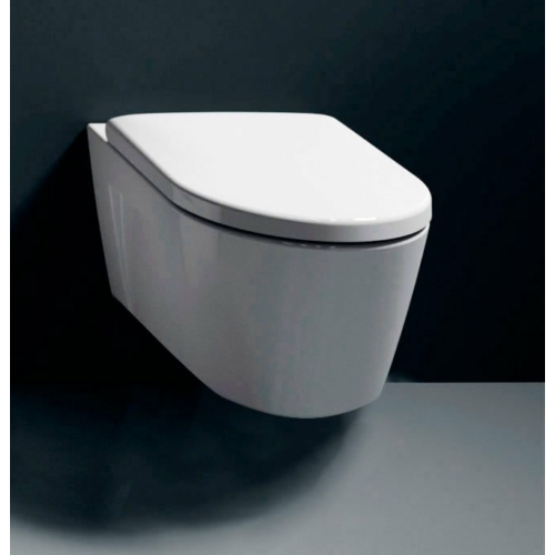 GSI NORM WC-ülőke, duroplast, fehér/króm