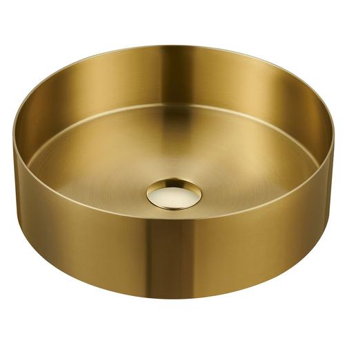 Sapho AURUM mosdó klik-klak lefolyóval, 38cm, arany