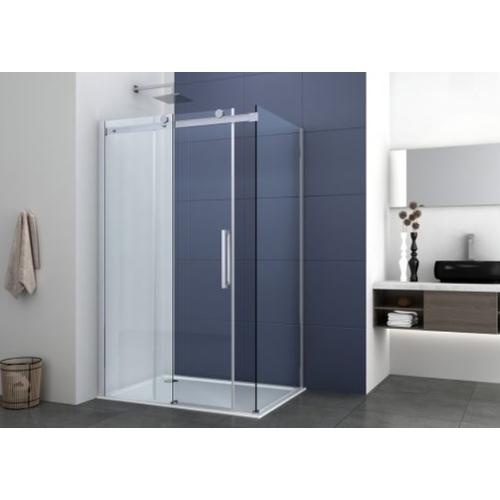 Sanotechnik ELEGANCE 150x80 cm zuhanykabin, tolóajtó, króm