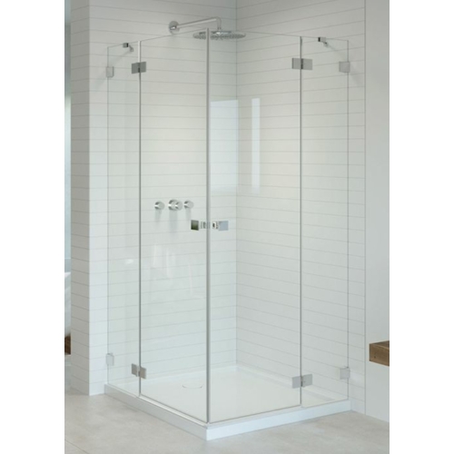 Radaway Essenza Pro KDD Króm 80x80 szögletes zuhanykabin