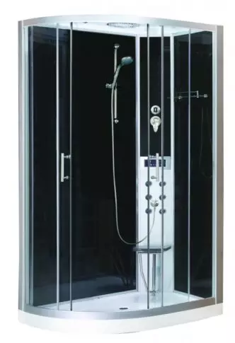 SANOTECHNIK VARIO hidromasszázs zuhanykabin elektronikával, jobbos kivitel