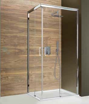 Sanplast KNP/FREEZONE-80x100-S sbW0 Jobbos szögletes zuhanykabin, tolós, sarokbelépős (5mm) 190cm magas