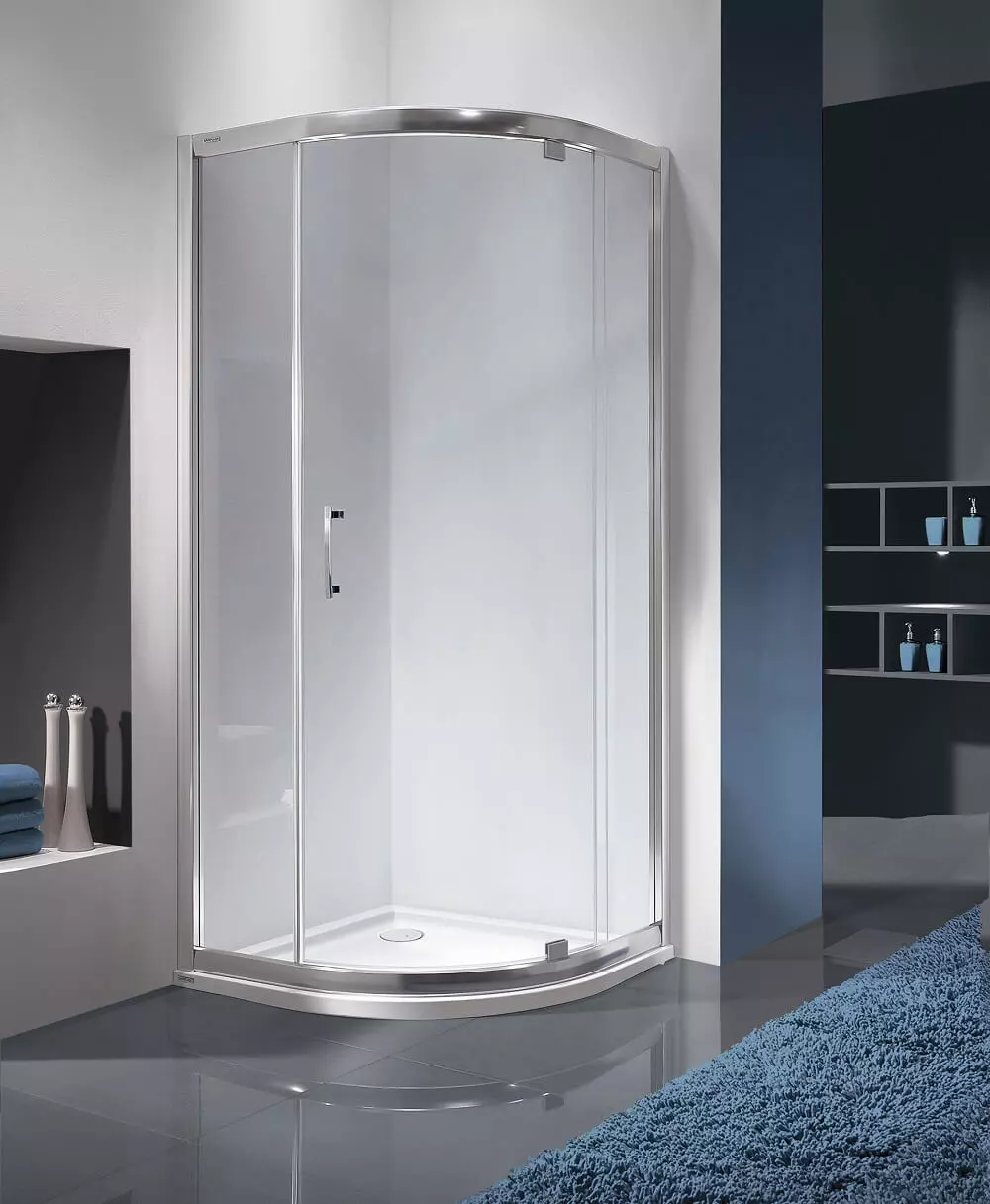 Sanplast KP1DJa/TX5b-80-S grCR íves nyílóajtós zuhanykabin (5mm) 190 cm magas