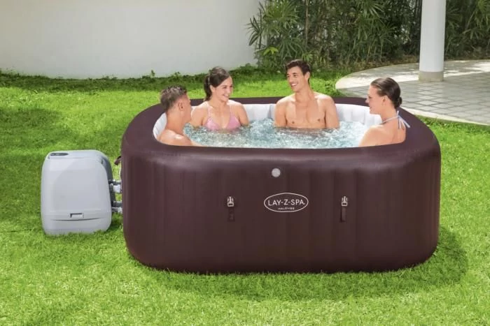 SPA Pool Maldives HydroJet Pro felfújható masszázsmedence ColorJet LED-világítással
