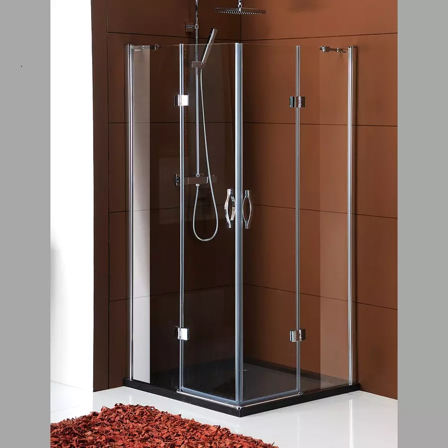 Sapho Gelco Legro szögletes zuhanykabin, 900x900mm (8mm) 190cm magas