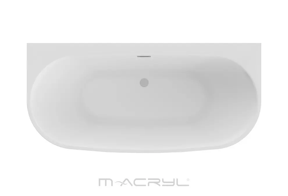 M-Acryl Avalon különleges akril kád fehér előlappal 170x80 cm