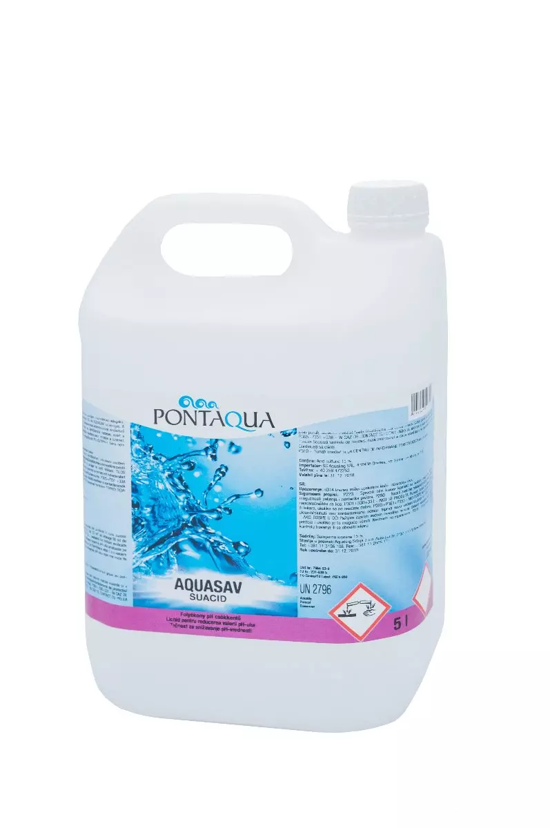 Pontaqua Aquasav pH csökkentő 5 liter