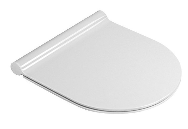 GSI NORM SLIM soft close WC-ülőke, duroplast, fehér