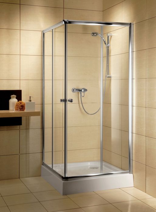 Radaway Premium Plus C/D 80x80 szögletes zuhanykabin átlátszó üveggel