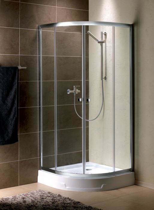 Radaway Premium A1900 80x80 íves zuhanykabin átlátszó üveggel