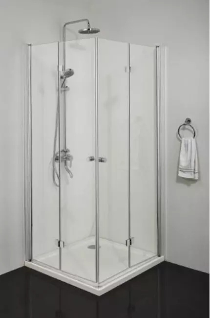 Sanotechnik SIMPLYFLEX zuhanyfülke csuklóajtó 90 cm, króm