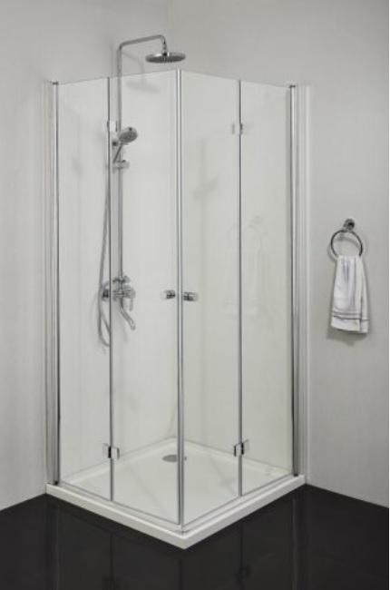 Sanotechnik SIMPLYFLEX zuhanyfülke csuklóajtó 90 cm, króm